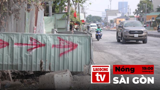 Saigon Hot News: Road expansion project worth over 400 billion VND in Ho Chi Minh City is still messy after 10 years