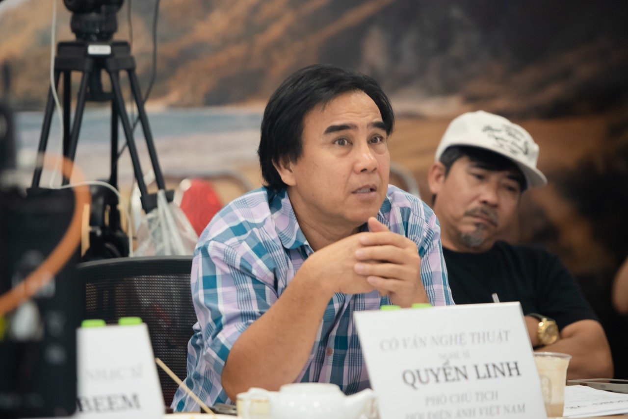 Nghệ sĩ Quyền Linh. Ảnh: Đoàn phim.