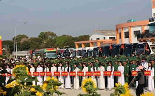 Lâm Đồng có hơn 4.600 thanh niên lên đường nhập ngũ