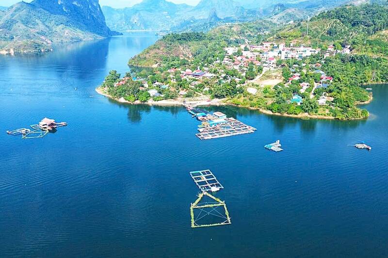 Water levels of hydropower reservoirs nationwide on March 4. Photo: Truong Son