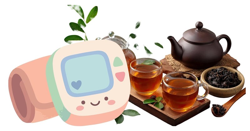 Trà đen giúp kiểm soát huyết áp