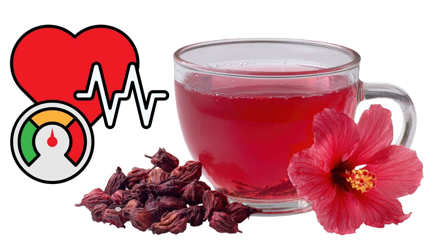 Hibiscus flower tea is a drink that helps control blood pressure and is good for overall health. Graphics: Thanh Thanh