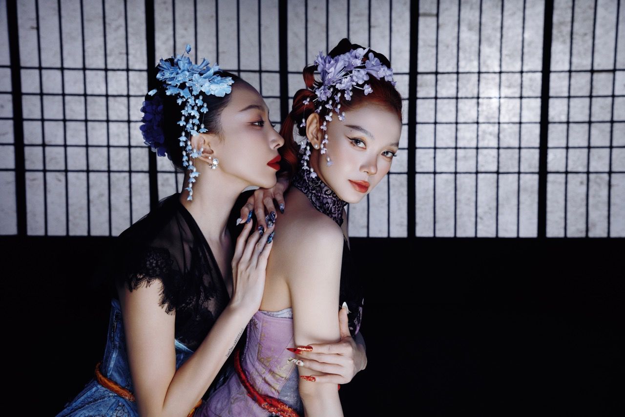 Cả hai nghệ sĩ gửi gắm thông điệp 8.3. Ảnh: Nghệ sĩ cung cấp. 