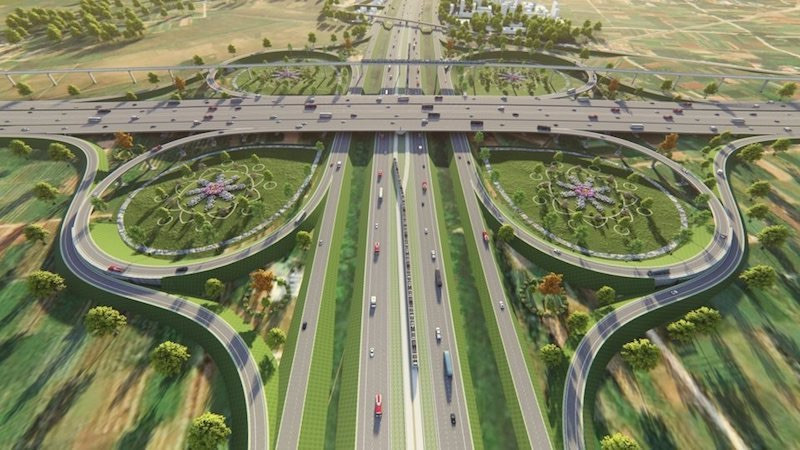 Connecting Ring Road 4 creates momentum for the development of Hanoi City and the inter-regional Capital. Photo: VGP
