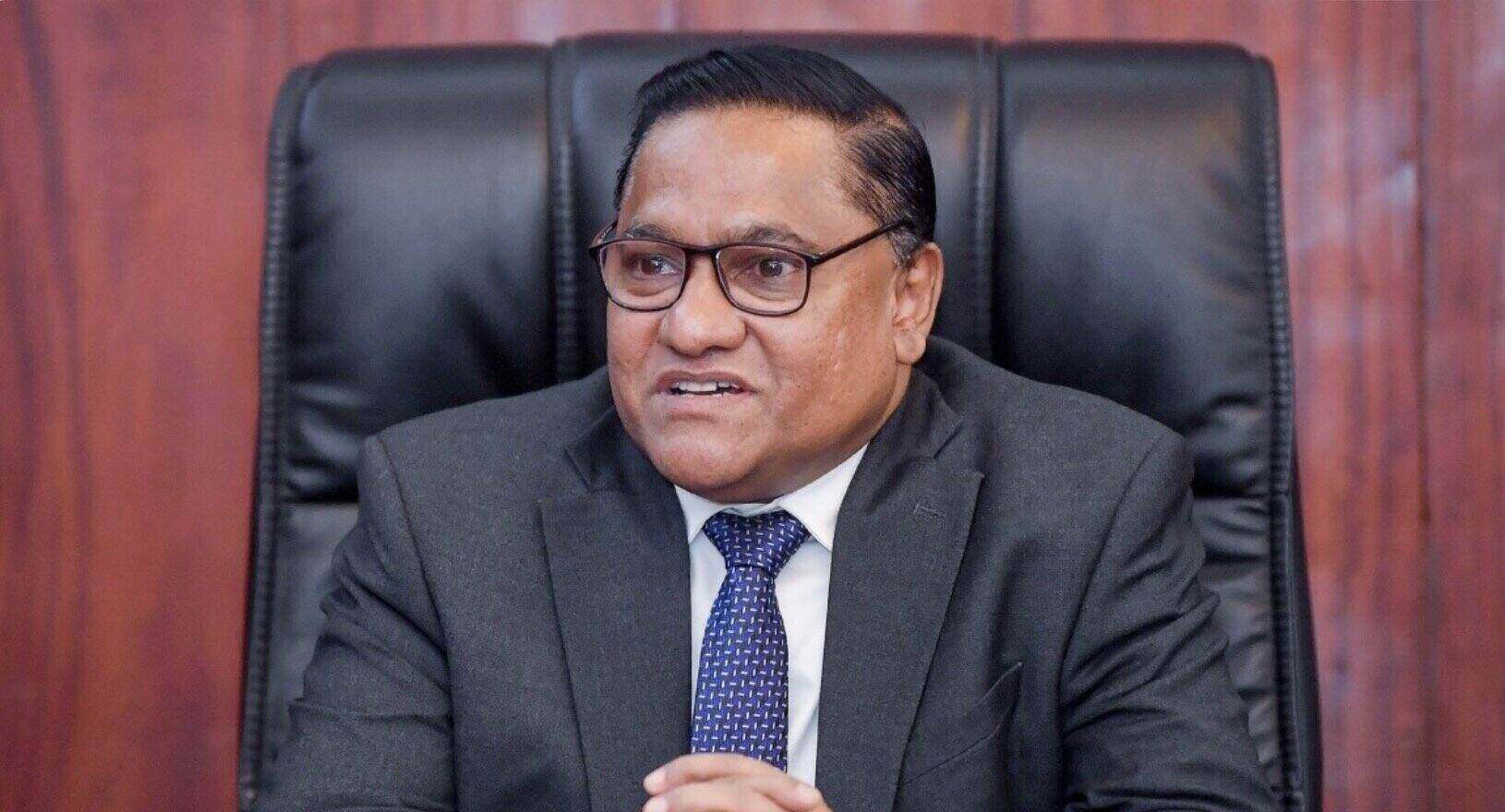 비지타 헤라스 스리랑카 외무장관이 4일 스리랑카 근처에서 이란 선박이 잠수함에 공격받은 사건에 대해 설명하고 있습니다. 3. 사진: 스리랑카 외무부