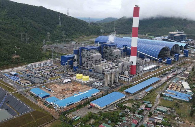 Vung Ang 2 Thermal Power Plant has just successfully test-operated Unit No. 2. Photo: Tran Tuan