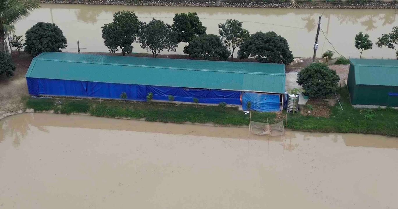 Các công trình bị phản ánh xây dựng trái phép trên đất nông nghiệp. Ảnh: Công dân cung cấp