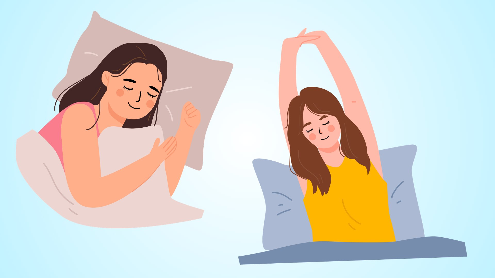 How to sleep deeply and not wake up in the middle of the night.