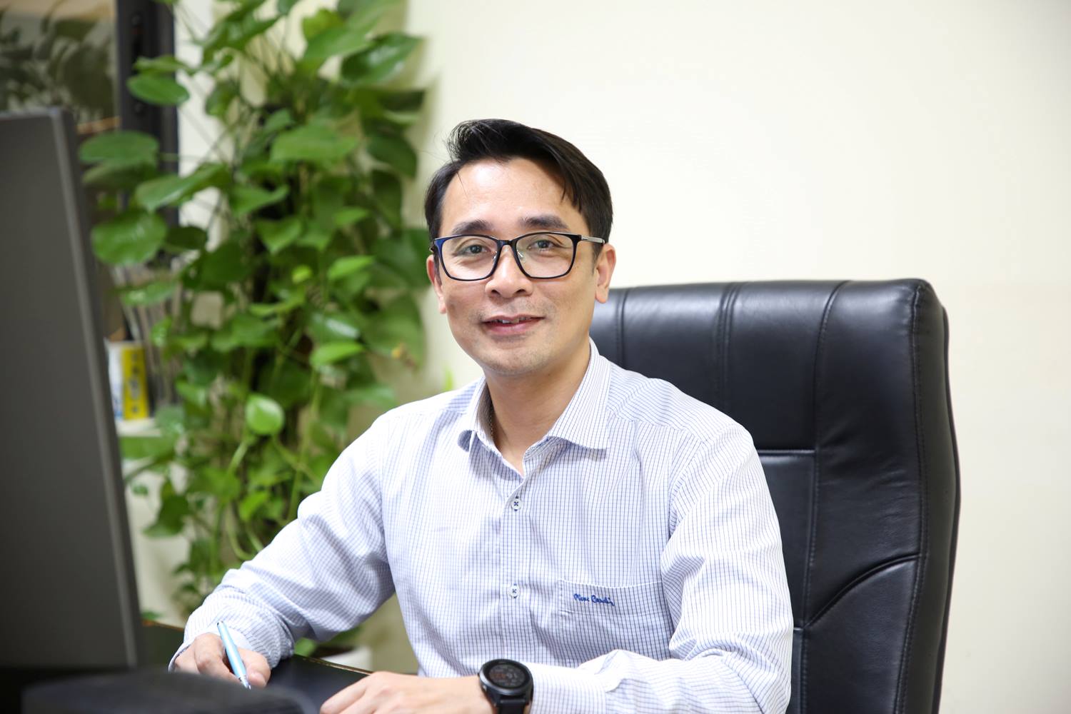 GS.TS Chử Đức Trình - Hiệu trưởng Trường Đại học Công nghệ (Đại học Quốc gia Hà Nội). Ảnh: VNU