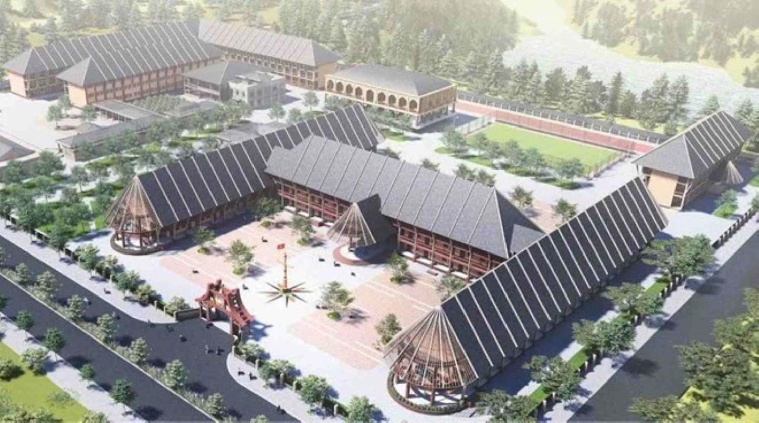 Boarding school model for border communes in Da Nang. Photo: Pham Truong