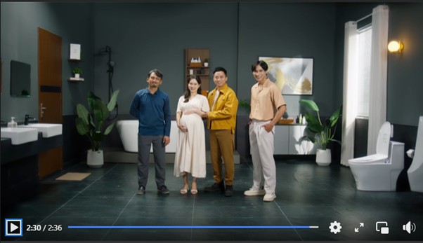 Hình ảnh cắt từ phim quảng cáo Zombie. Ảnh: Caesar Vietnam