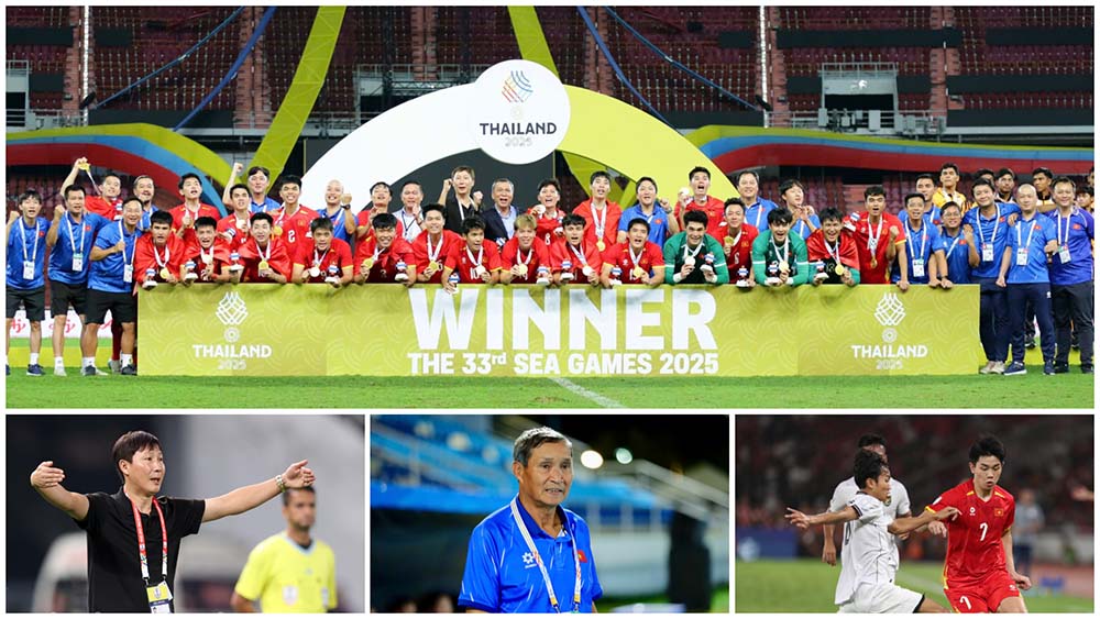 4 representatives of Vietnamese football honored. Photo: VFF