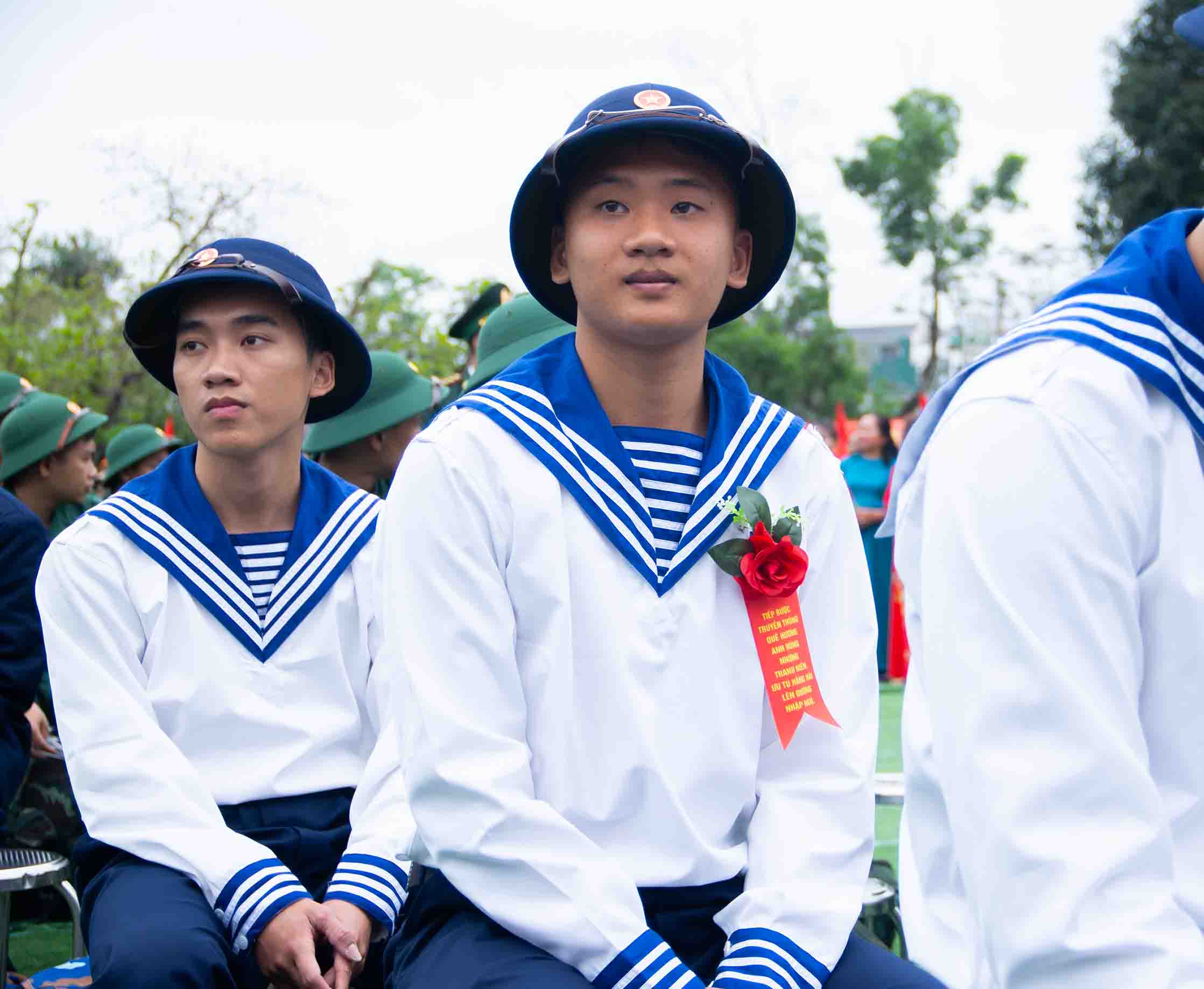 Thanh niên Nghệ An tham gia lực lượng Hải quân Nhân dân Việt Nam. Ảnh: Duy Chương