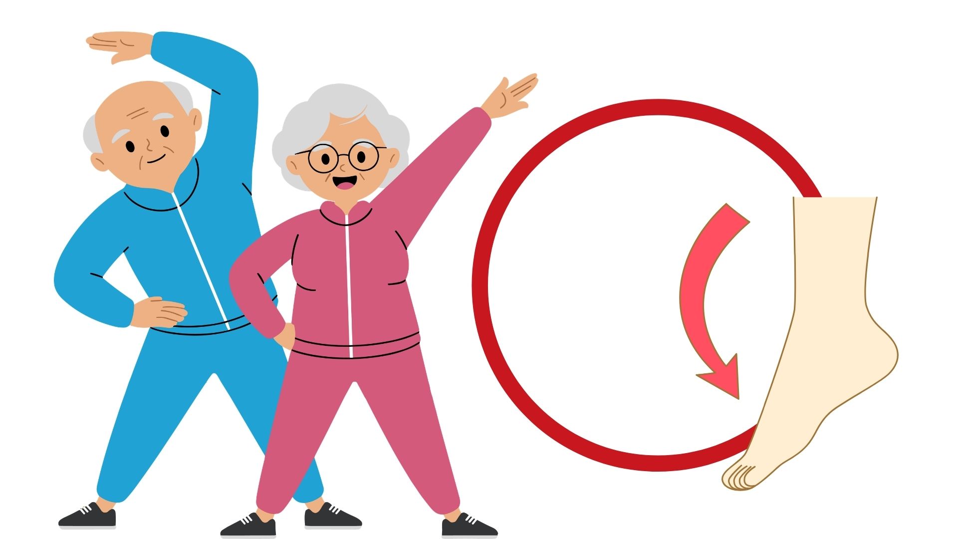 Some simple stretching exercises in the morning can help older people limit the risk of pain when exercising daily. Graphics: Thanh Thanh