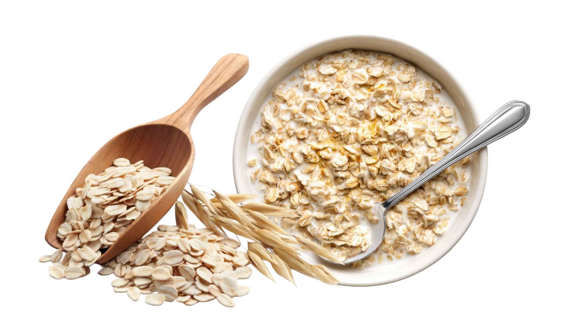 Prioritize using whole oats, less processed. Graphic photo: Huong Son