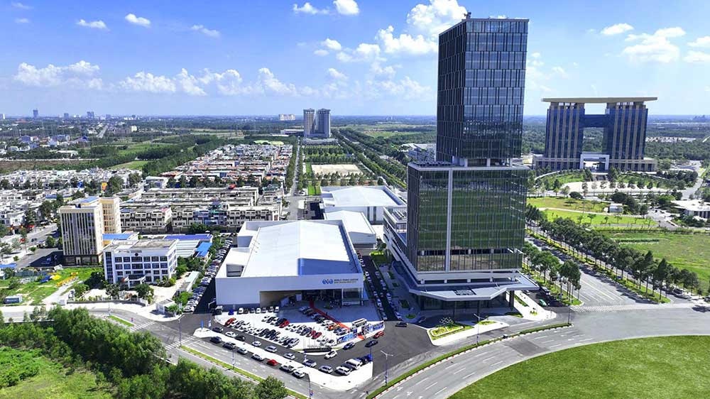 WTC Binh Duong New City becomes a commercial connection point in the region. Photo: Anh Lam