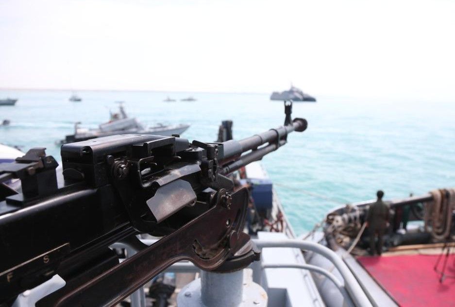 IRGC ships participate in the Persian Gulf Day celebration in the Persian Gulf waters, Iran, April 29, 2024. Photo: Xinhua