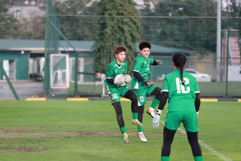 U20 nữ Việt Nam tạo cạnh tranh nội bộ trước giải U20 nữ châu Á 2026. Ảnh: VFF