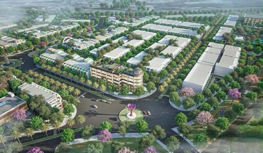 Perspective of Tan Phu Urban Area project in Thai Nguyen. Photo: Tan Phu
