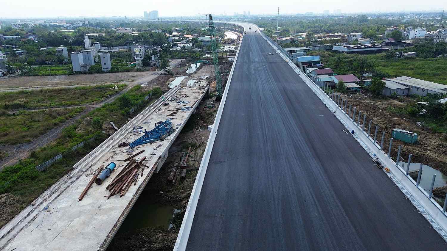 Dự án Vành đai 3 TPHCM dự kiến thông xe toàn tuyến giữa năm 2026.  Ảnh: Minh Quân