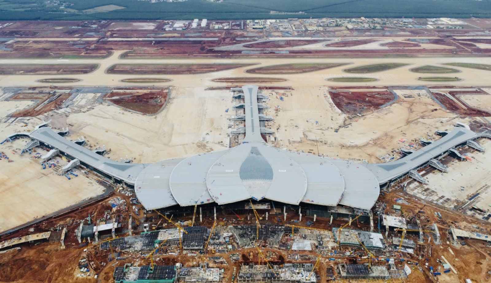 Long Thanh airport construction site. Photo: Ha Anh Chien
