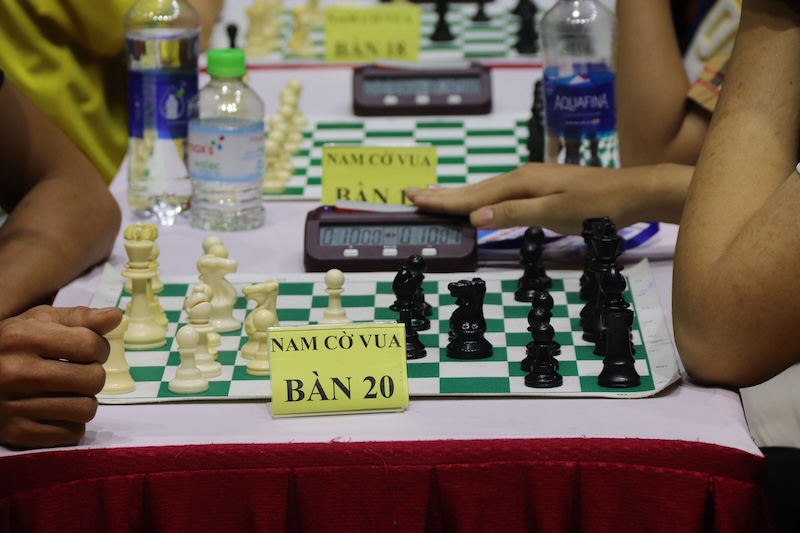 507 kỳ thủ dự giải cờ vua cờ tướng Đà Nẵng. Ảnh: Nguyễn Linh
