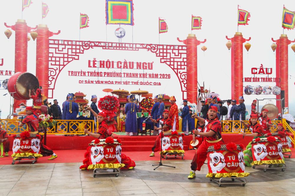 Lễ hội Cầu ngư truyền thống năm 2026. Ảnh: Thanh Huyền