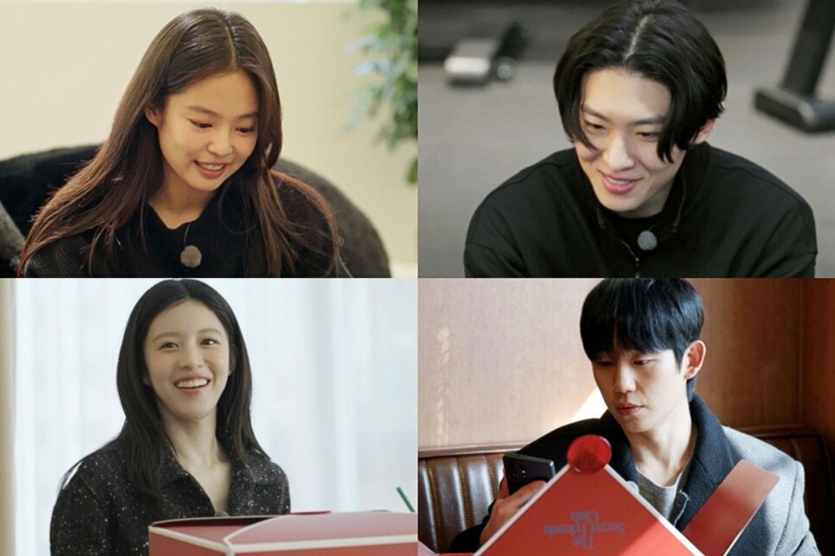 Jennie, Dex, Go Yoon Jung, Jung Hae In on the show "The Secret Friends Club". Photo: Producer