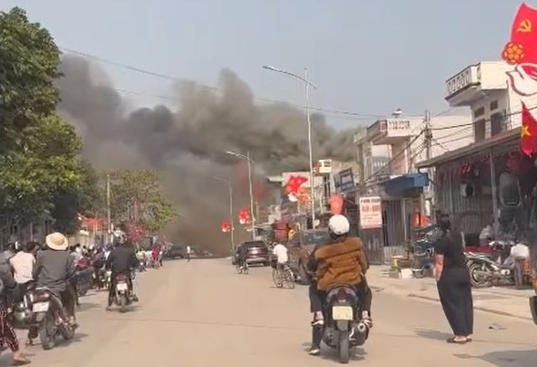 Fire scene. Photo: People provided
