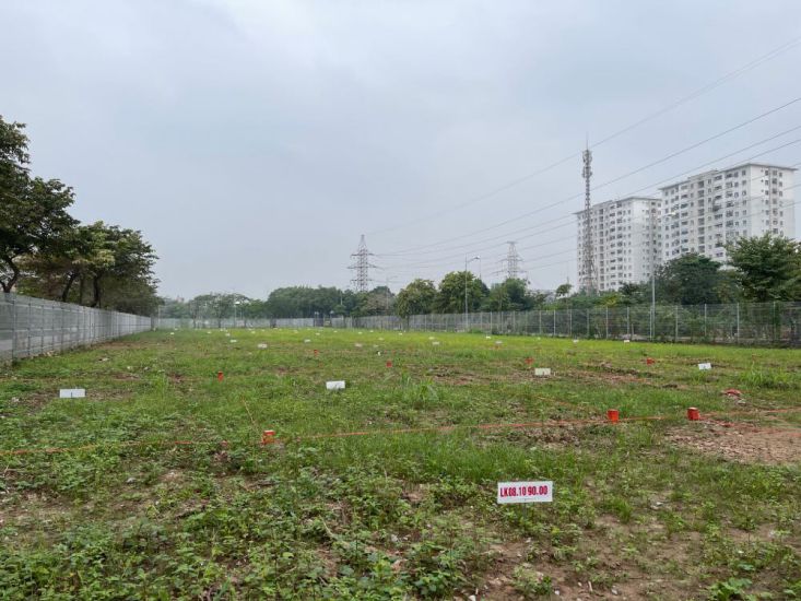 Khu vực tái định cư cho người dân phường Hoàn Kiếm, nằm trên địa bàn phường Việt Hưng, TP Hà Nội. Ảnh: Hoài Anh