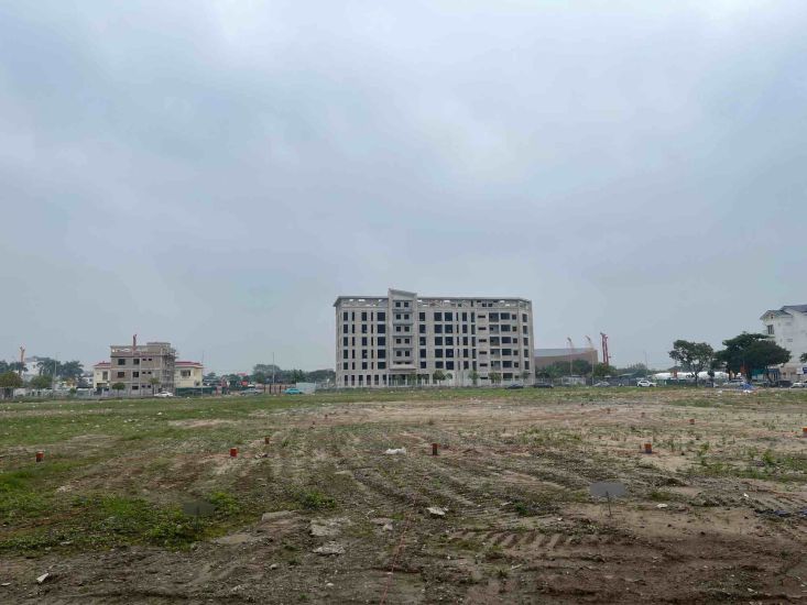Resettlement land for people in Hoan Kiem ward, in Dong Anh commune, Hanoi City. Photo: Hoai Anh