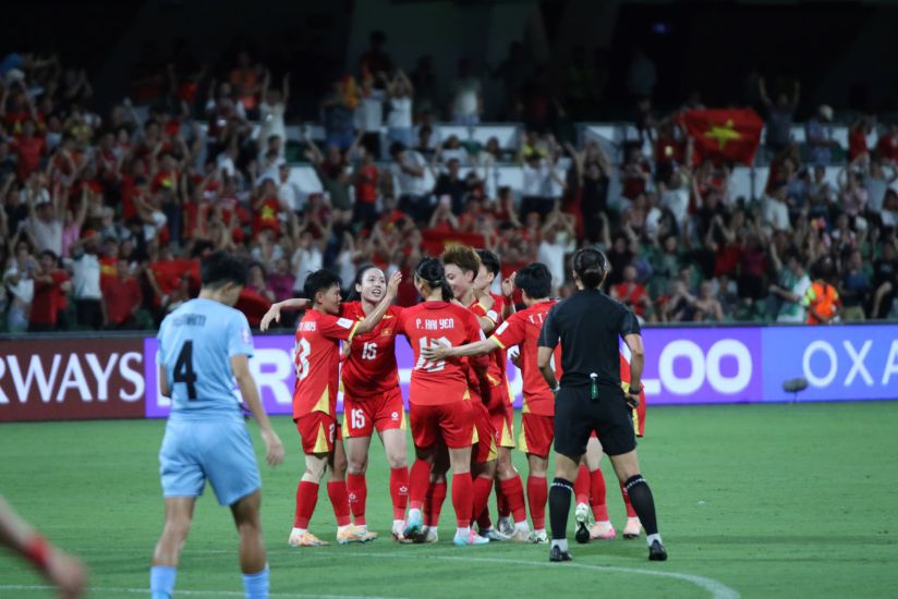 Vietnam women's team will face Taiwan women's team (China) in the 2nd match of Group C of the 2026 Asian Cup finals. Photo: VFF