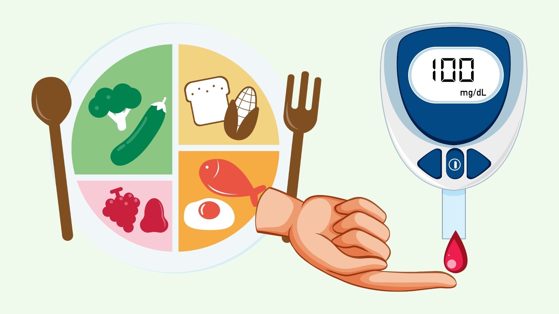 Stable blood sugar thanks to the secret to choosing carbs correctly. Graphics: Linh Dan