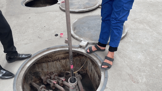 High gasoline prices, people bring large capacity cans to store gasoline and oil