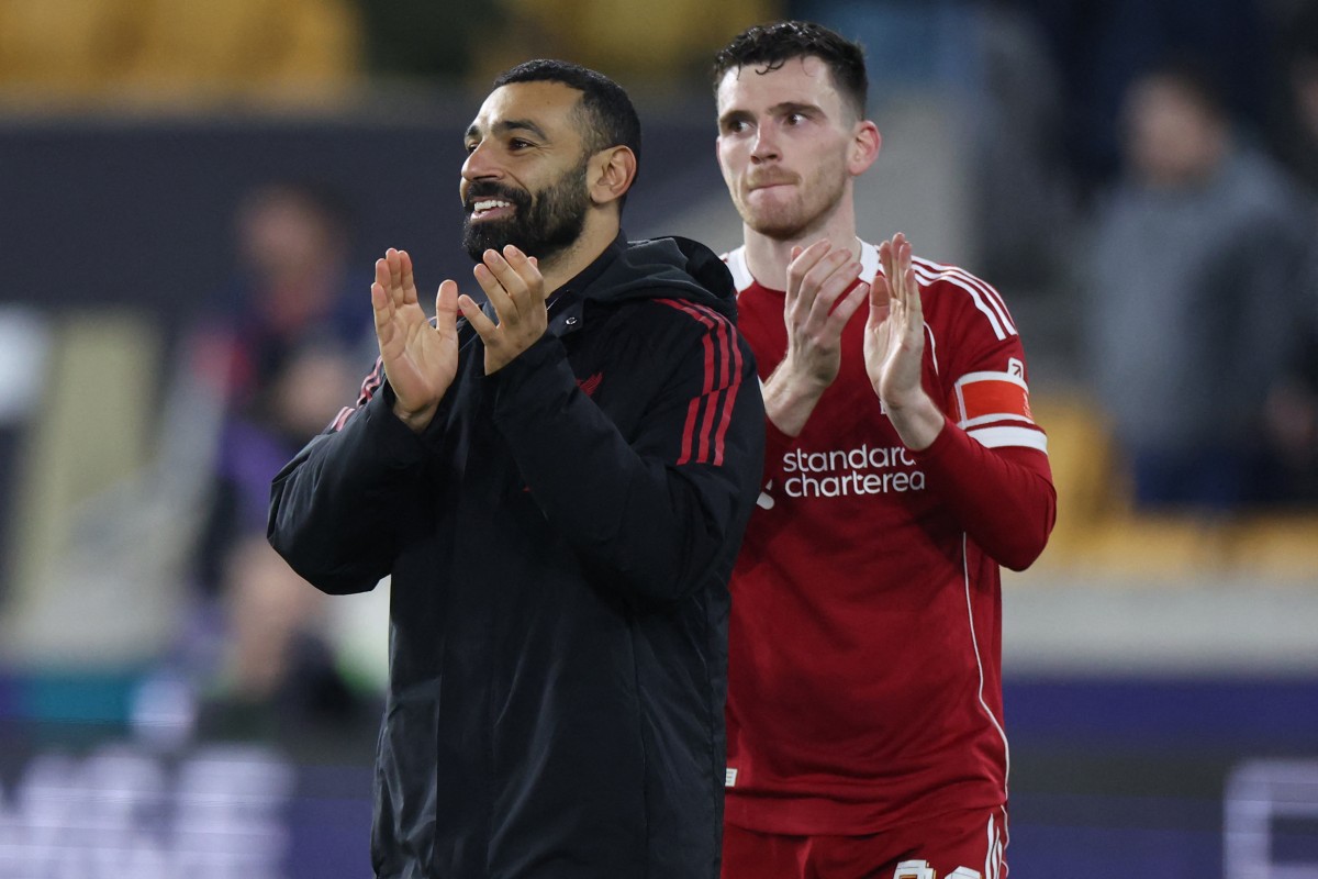 Salah and Robertson both made their mark on Liverpool's victory. Photo: AFP