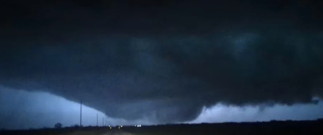 The tornado in West Fairview, Oklahoma, USA on March 5 in the context of extreme weather affecting a wide area in the US. Photo: Fairview Emergency Management