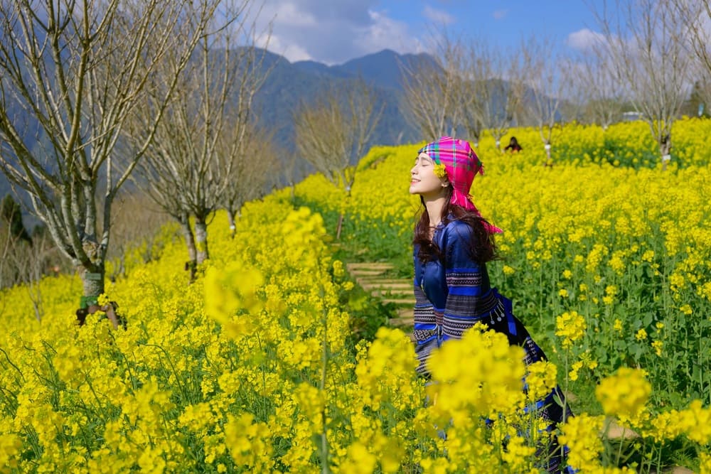 Reasons that tourists should not miss when visiting Fansipan during the holidays 8. 3. Photo: Thanh Son