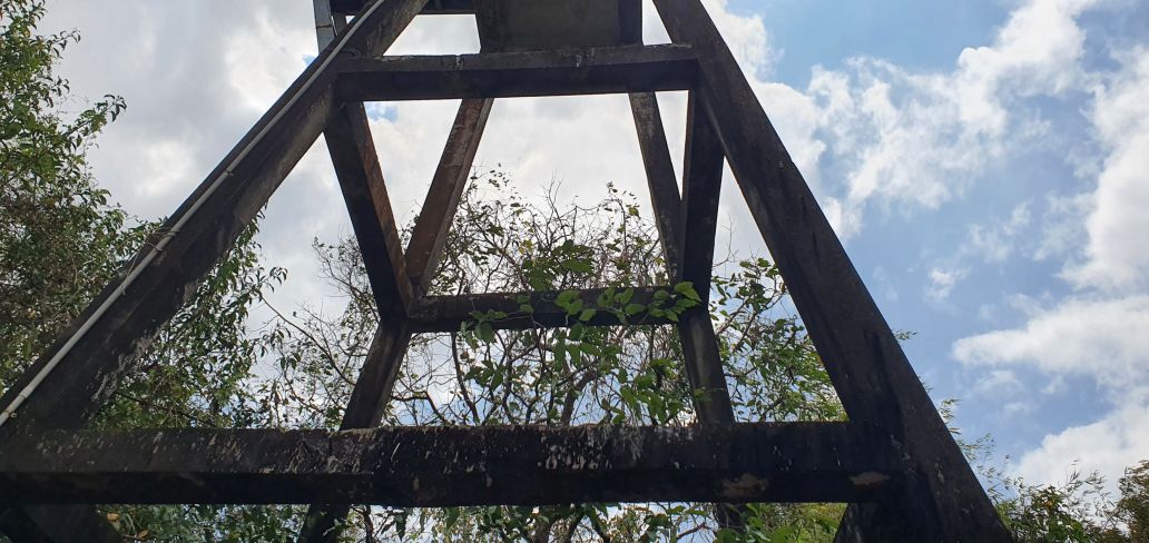 Nhièu chòi canh lửa kiên cố phòng chống cháy rừng mùa khô tại Cà Mau. Ảnh: Nhật Hồ.