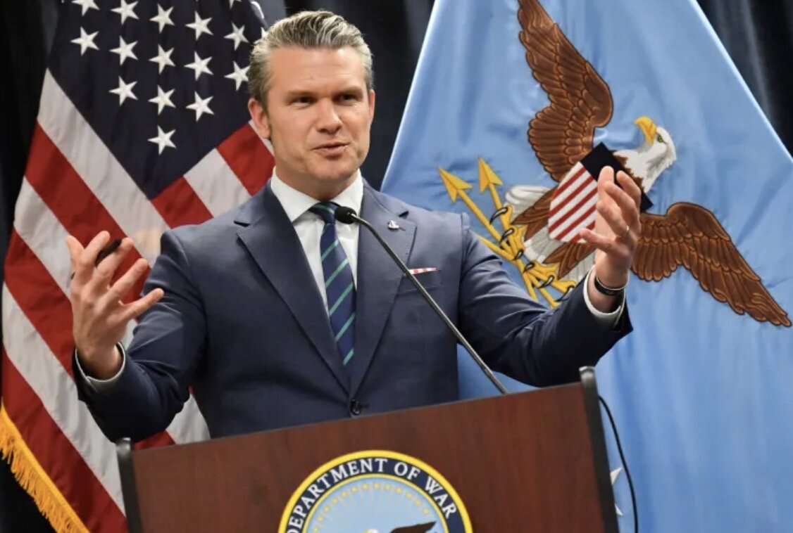 US Secretary of War Pete Hegseth affirmed that he is not concerned about information that Russia is sharing intelligence with Iran. Photo: AFP