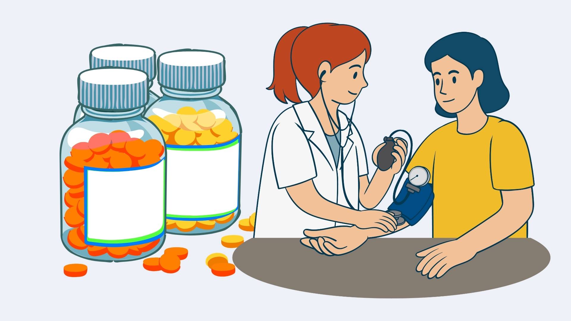 High blood pressure due to common mistakes when using medication. Graphics: Linh Dan
