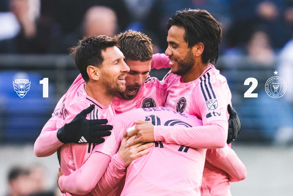 Messi approaches the milestone of 900 goals, Inter Miami defeats DC United. Photo: Inter Miami