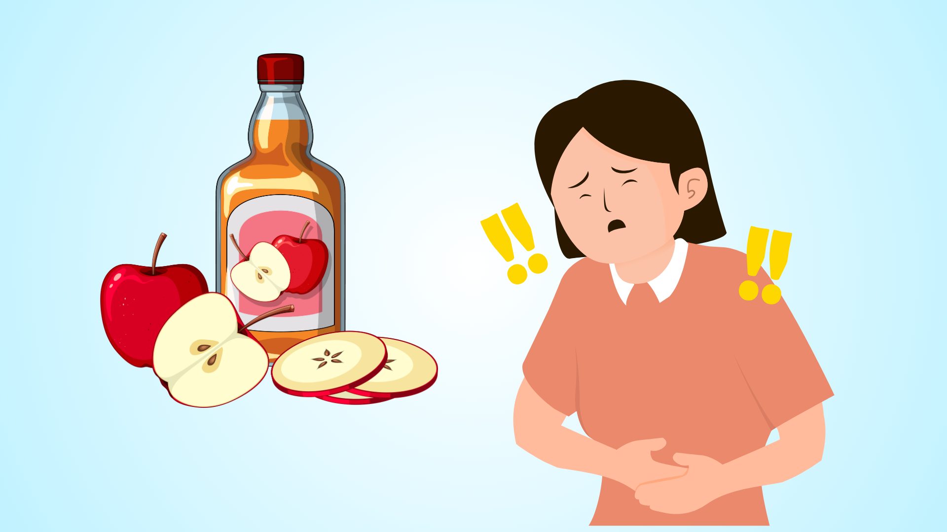 Le secret pour boire du vinaigre de cidre de pomme aide à réduire les brûlures d'estomac et le reflux gastrique.