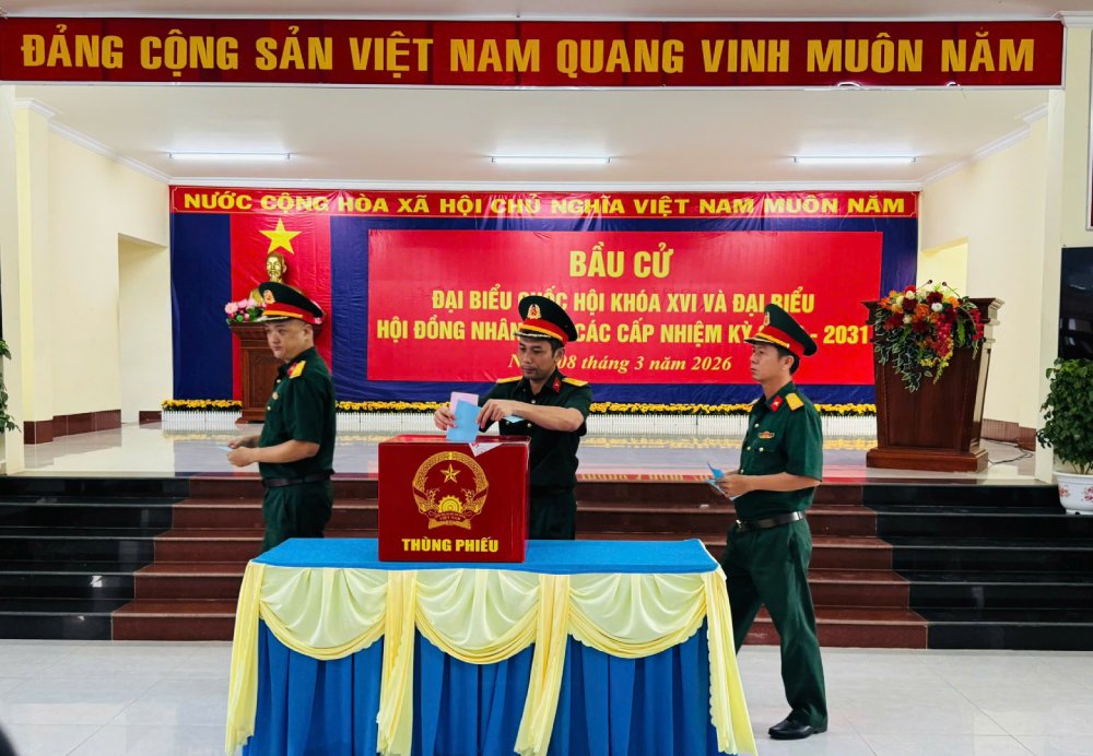 Thổ Châu được Hội đồng Bầu cử quốc gia cho phép bầu cử sớm trước 7 ngày so với quy định chung cả nước. Ảnh: Nam Phương