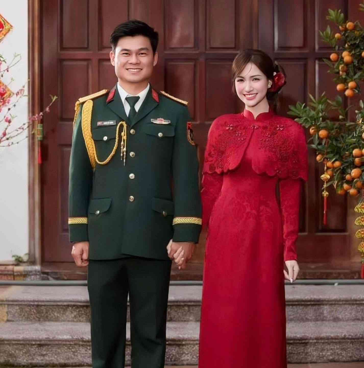 Ảnh cưới được cho là bị chỉnh sửa từ ảnh gốc do Hòa Minzy đăng tải trước đó. Ảnh: Nhân vật cung cấp