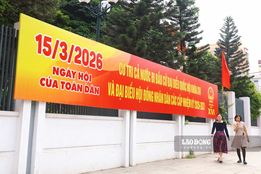 Hội đồng Bầu cử Quốc gia đã có thông tin về những hành vi bị cấm trong vận động bầu cử. Ảnh: Dương Anh
