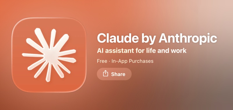 AI application Claude records a strong growth rate of mobile users. Photo: Quang Minh