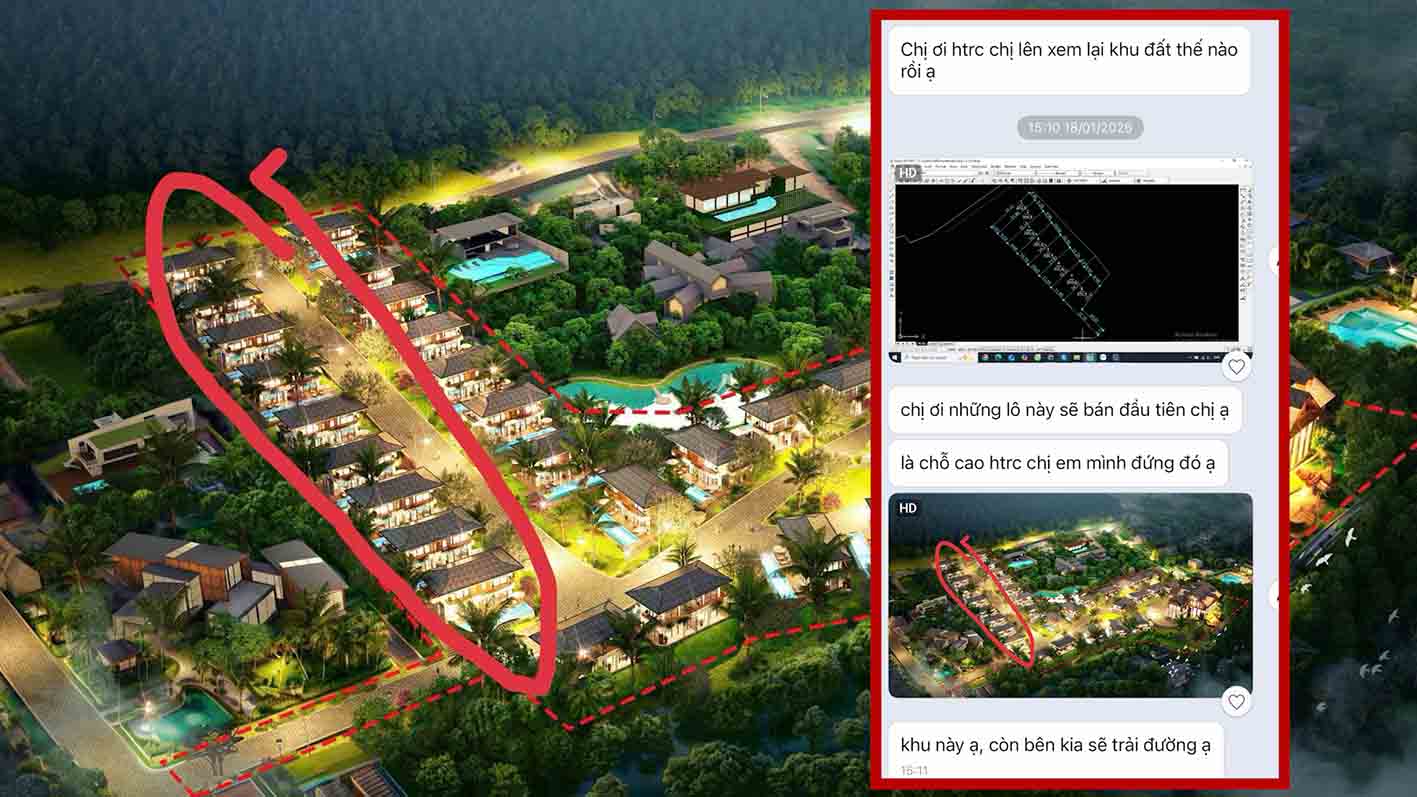 Loc Son Ha Company and the trick of circumventing the law to subdivide and sell land plots on mixed land in Yen Bai commune