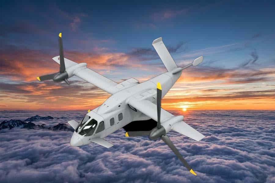 The ATA-NXM aircraft model with optimal aerodynamic design is expected to help increase efficiency and shorten development time. Graphics: Cat Tien