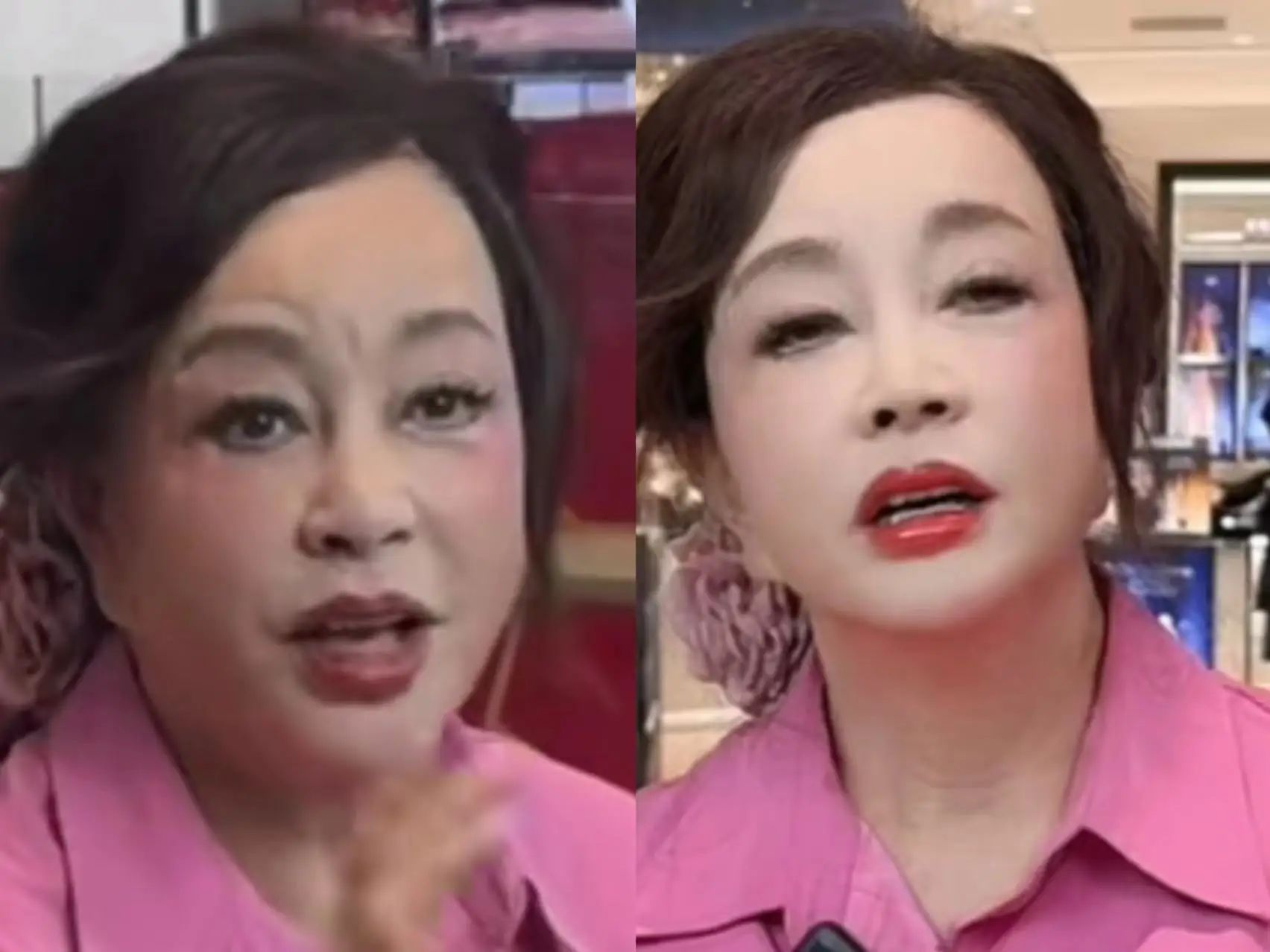 Actress Luu Hieu Khanh. Photo: Cut clip, VieOn.