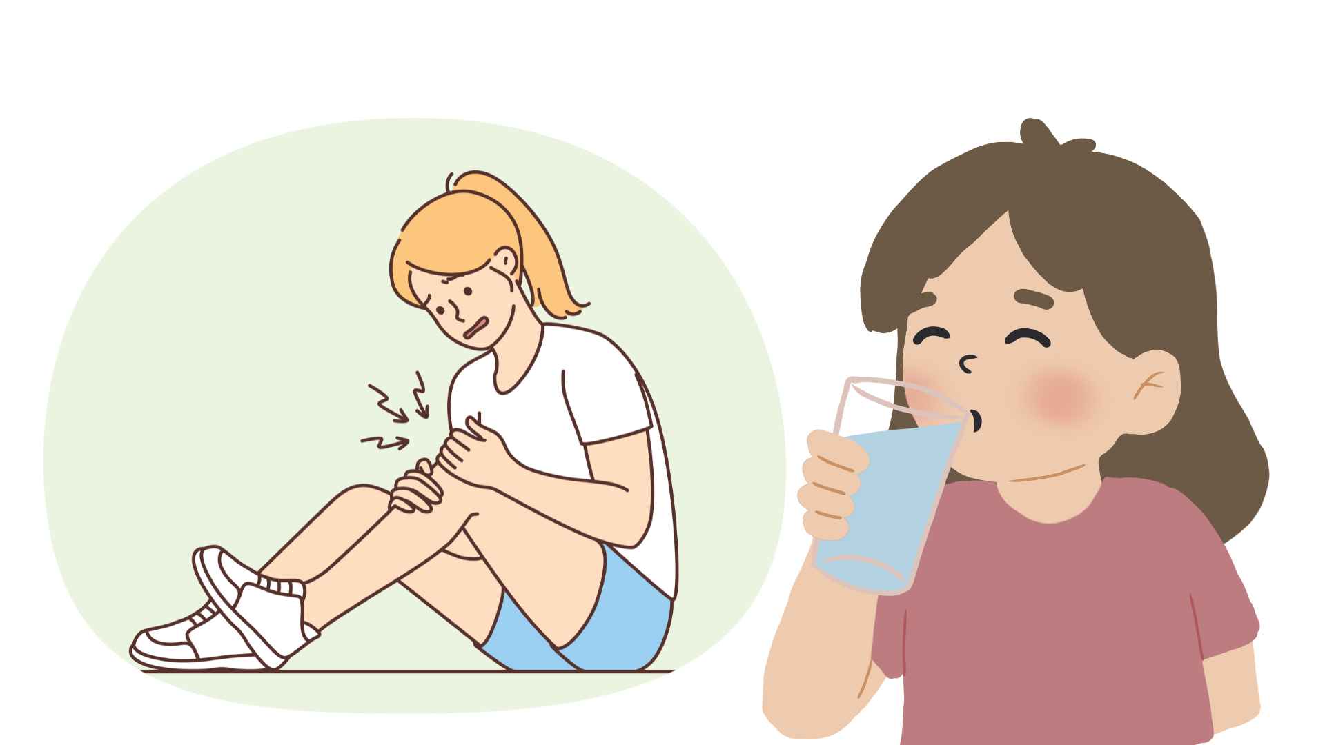 Boire de l'eau tiède le matin aide à réduire la sensation de douleur et de raideur articulaire, en particulier chez les personnes d'âge moyen et les personnes âgées. Photo graphique: Hương Sơn